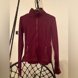 Victoria's Secret Deep Red Utility Jacket